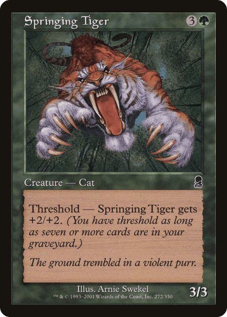Springing Tiger (272) — Odyssey