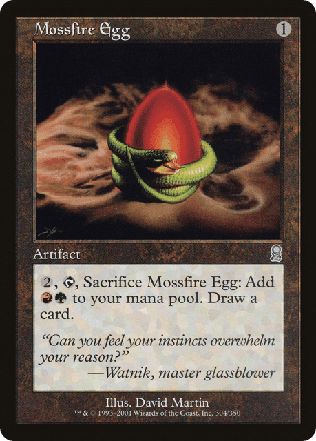 Mossfire Egg (304) — Odyssey
