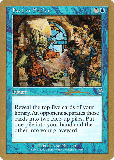 Fact or Fiction (ar57) — World Championship Decks 2001