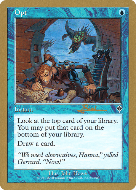 Opt (ar64) — World Championship Decks 2001