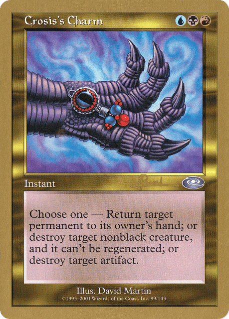Crosis's Charm (ar99) — World Championship Decks 2001