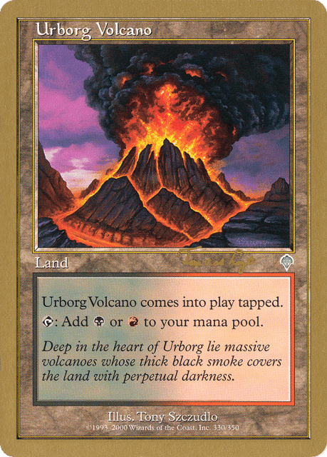 Urborg Volcano (tvdl330) — World Championship Decks 2001