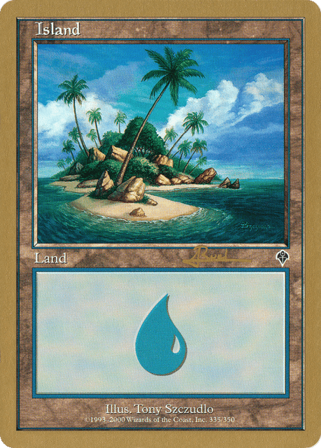 Island (ar335a) — World Championship Decks 2001