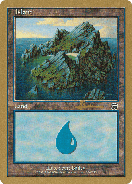 Island (ar336a) — World Championship Decks 2001
