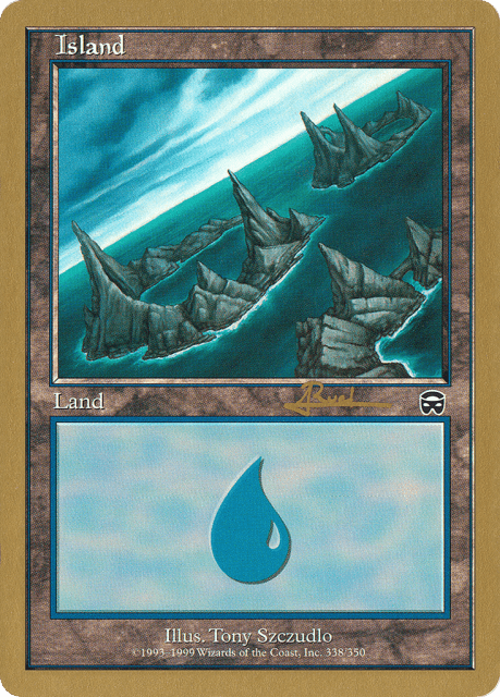Island (ar338) — World Championship Decks 2001