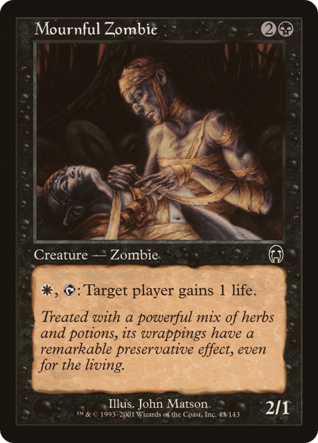 Mournful Zombie (43) — Apocalypse