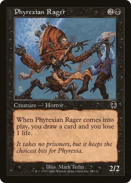 Phyrexian Rager (49) — Apocalypse