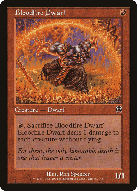 Bloodfire Dwarf (56) — Apocalypse