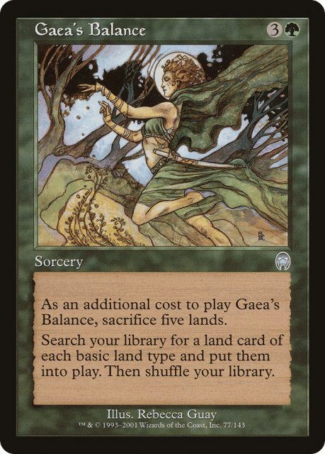 Gaea's Balance (77) — Apocalypse