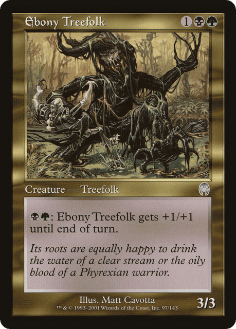 Ebony Treefolk (97) — Apocalypse