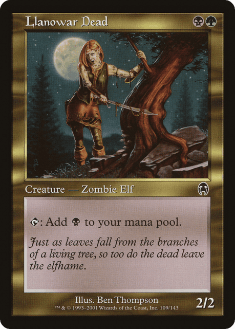 Llanowar Dead (109) — Apocalypse
