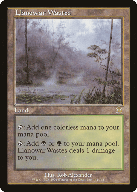 Llanowar Wastes (141) — Apocalypse