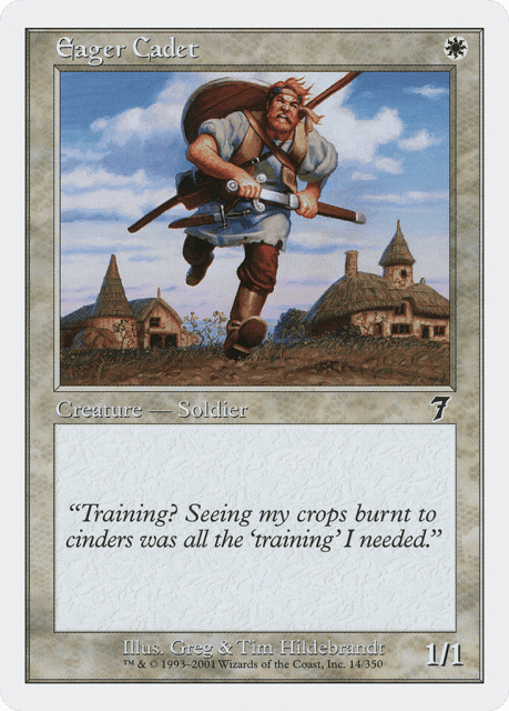 Eager Cadet (14) — Seventh Edition