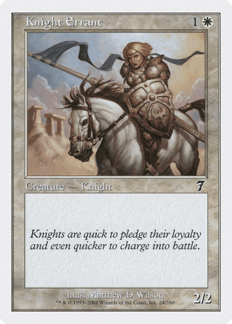Knight Errant (24) — Seventh Edition