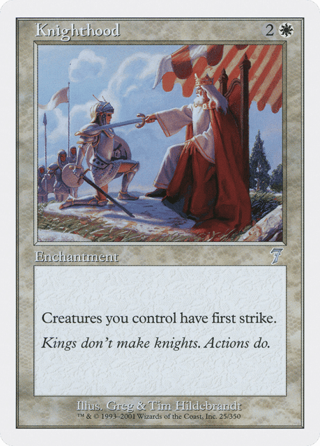 Knighthood (25) — Seventh Edition