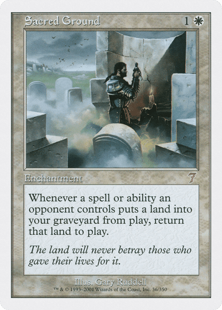 Sacred Ground (36) — Seventh Edition