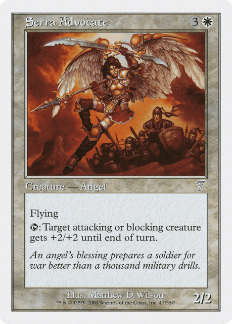 Serra Advocate (41) — Seventh Edition