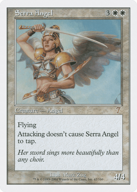 Serra Angel (42) — Seventh Edition