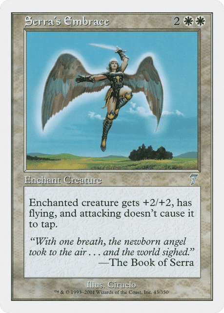 Serra's Embrace (43) — Seventh Edition