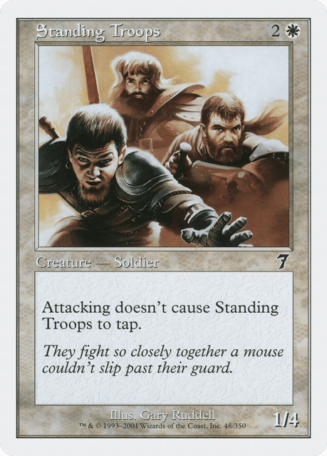 Standing Troops (48) — Seventh Edition