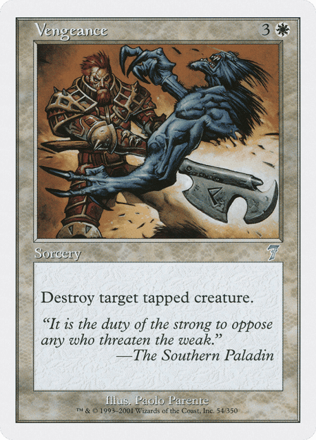 Vengeance (54) — Seventh Edition