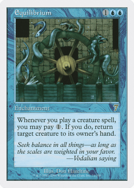 Equilibrium (71) — Seventh Edition