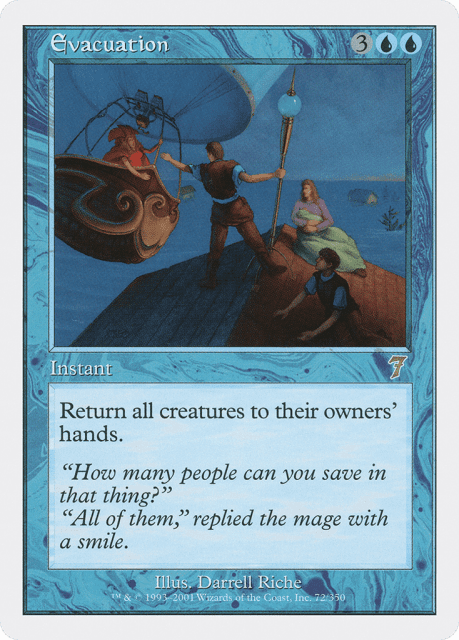 Evacuation (72) — Seventh Edition