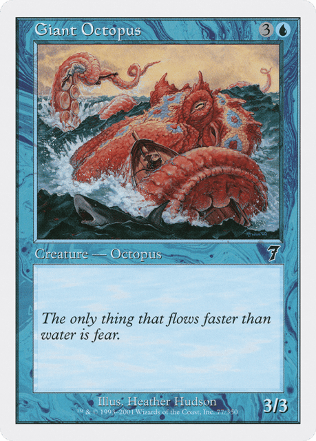 Giant Octopus (77) — Seventh Edition
