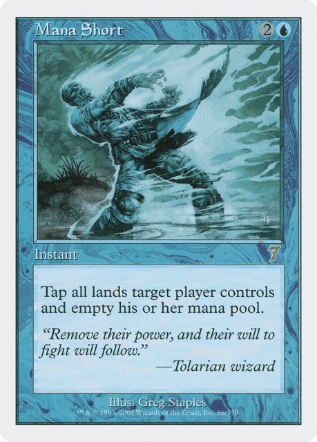 Mana Short (86) — Seventh Edition