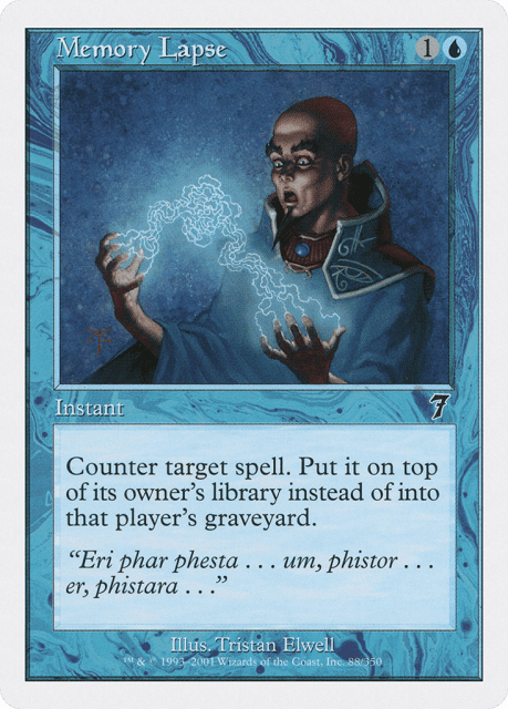 Memory Lapse (88) — Seventh Edition