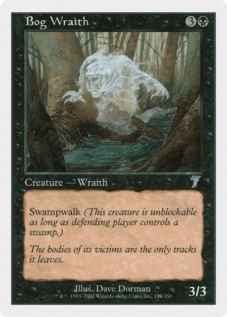 Bog Wraith (123) — Seventh Edition