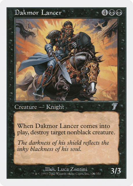 Dakmor Lancer (126) — Seventh Edition