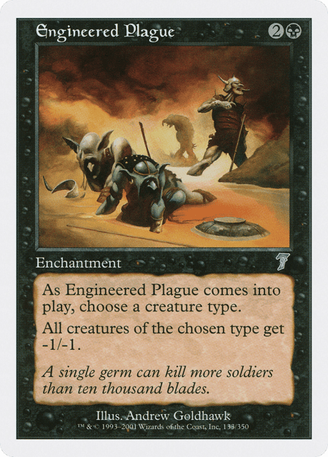Engineered Plague (133) — Seventh Edition