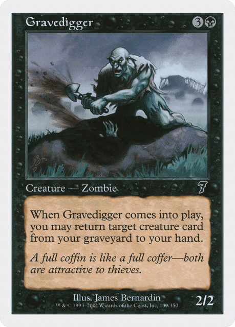 Gravedigger (139) — Seventh Edition
