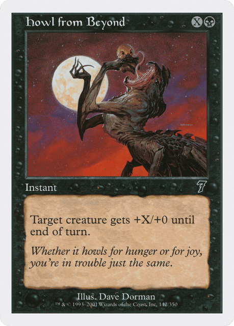 Howl from Beyond (142) — Seventh Edition