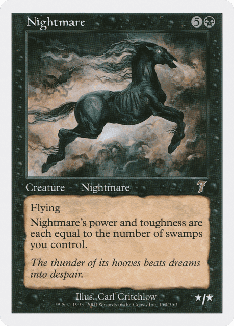 Nightmare (150) — Seventh Edition