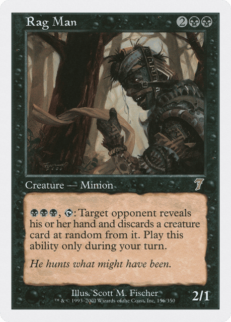 Rag Man (156) — Seventh Edition
