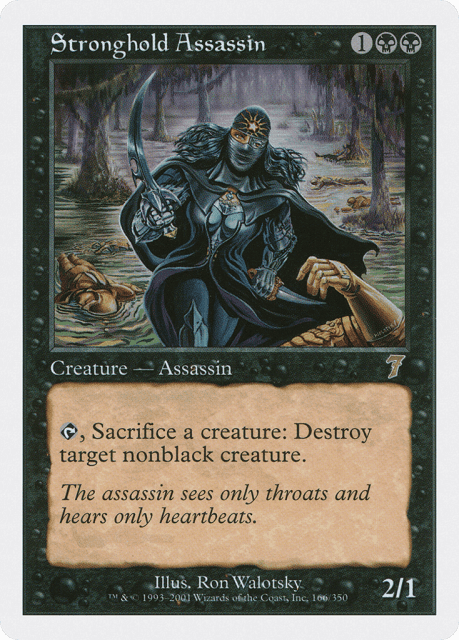 Stronghold Assassin (166) — Seventh Edition