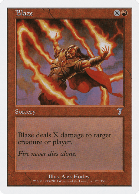 Blaze (175) — Seventh Edition