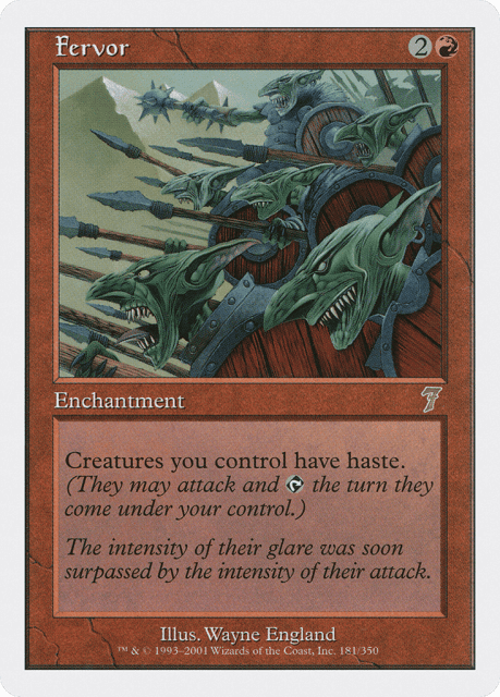 Fervor (181) — Seventh Edition