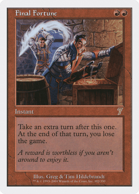 Final Fortune (182) — Seventh Edition