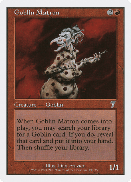 Goblin Matron (191) — Seventh Edition