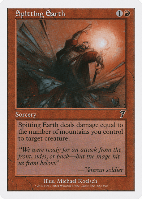 Spitting Earth (220) — Seventh Edition