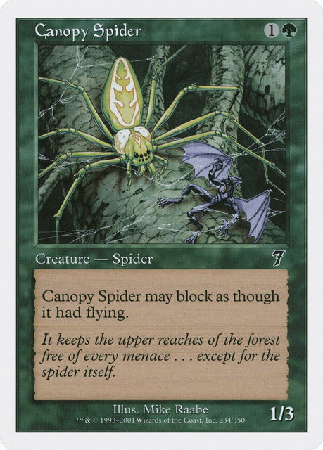 Canopy Spider (234) — Seventh Edition