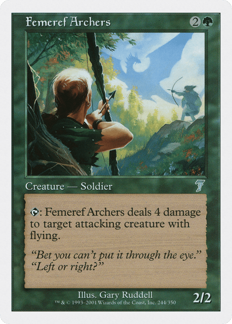 Femeref Archers (244) — Seventh Edition