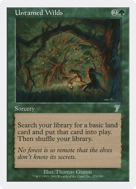 Untamed Wilds (279) — Seventh Edition