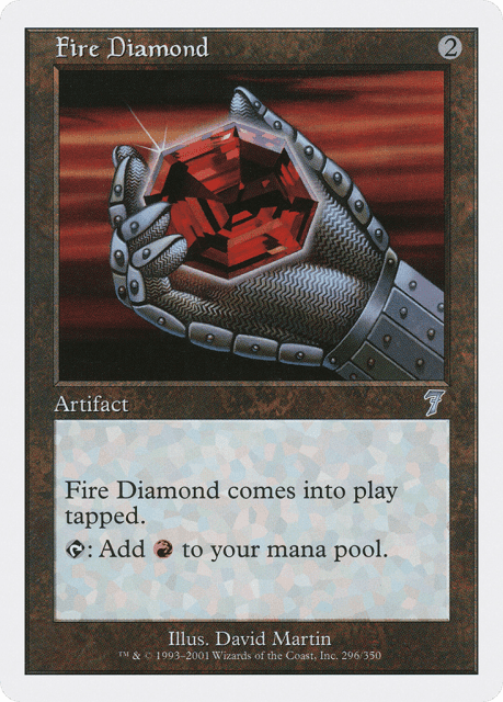 Fire Diamond (296) — Seventh Edition