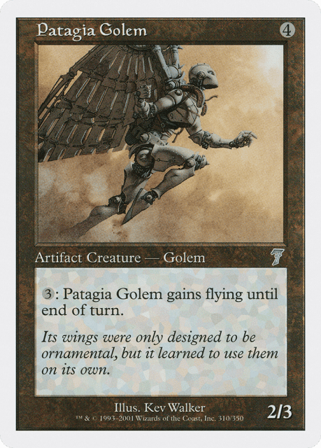 Patagia Golem (310) — Seventh Edition