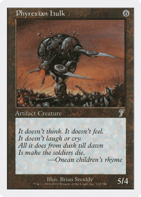 Phyrexian Hulk (312) — Seventh Edition