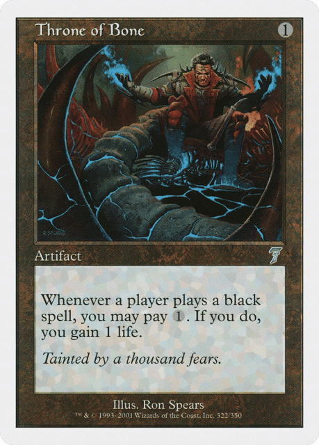 Throne of Bone (322) — Seventh Edition